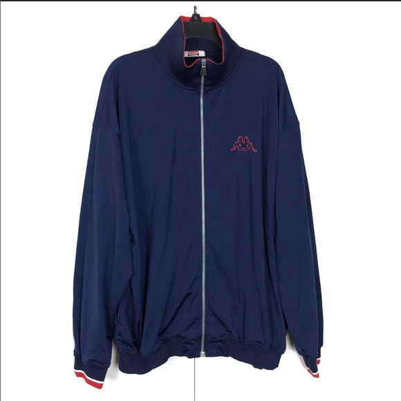 Kappa Other - KAPPA MEN’S FULL ZIP DARK BLUE JACKET SIZE XXL